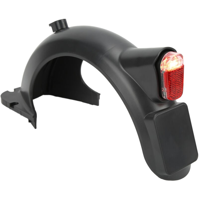 Jeffergarden - Hinterer Kotflügel für Elektroroller mit Montagestreifen-Haken-Rücklicht für Ninebot max G30 G30D Kotflügel