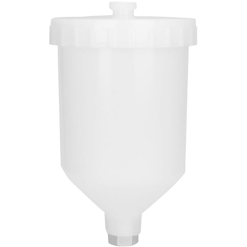 Jeffergarden - Langkapazität Sprühpistole Topf, Kunststoff Edelstahl Hochfester Topf Easy Installation für Handwerkzeuge