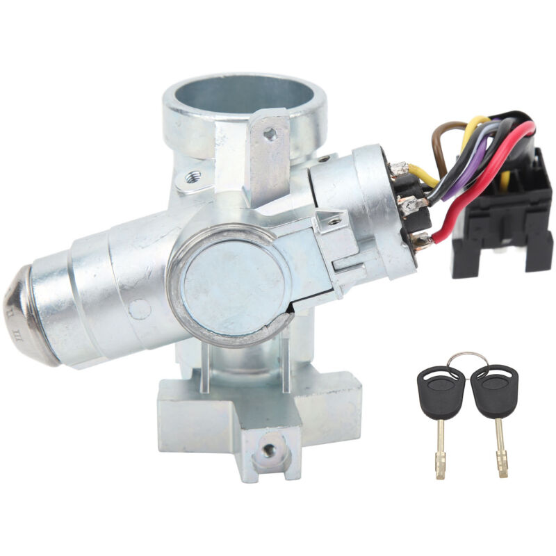 Lenkungszündschlossgehäuse 1053774 Schalter mit 2 Schlüsseln für ford transit MK3 MK4 MK5 - Jeffergarden