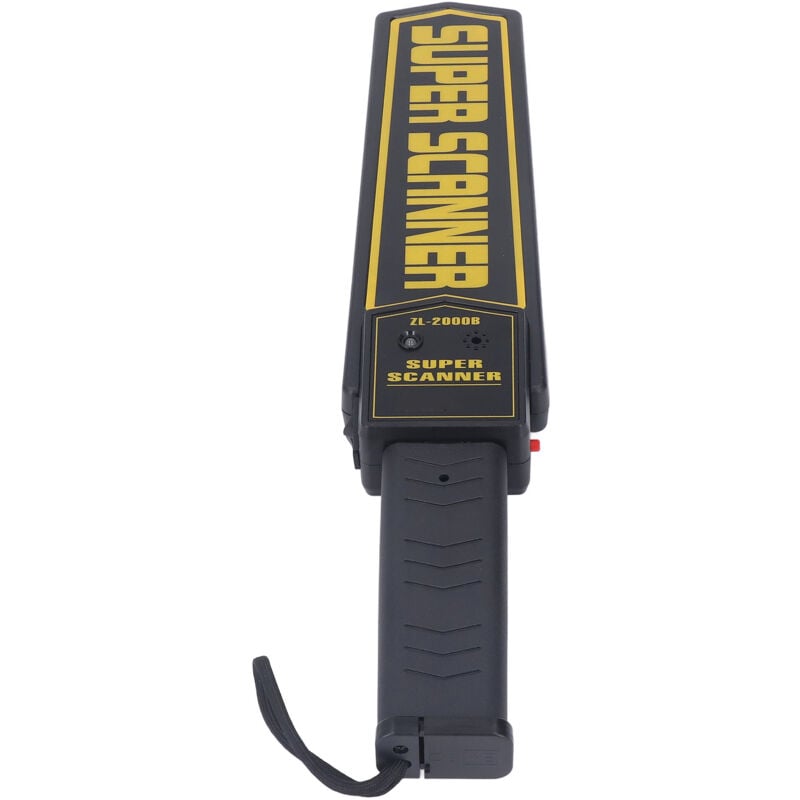 Jeffergarden - Metalldetektor-Stab Handheld-Sicherheits-Sound-Vibrationswarnungen Hochempfindliche Sicherheitsleiste