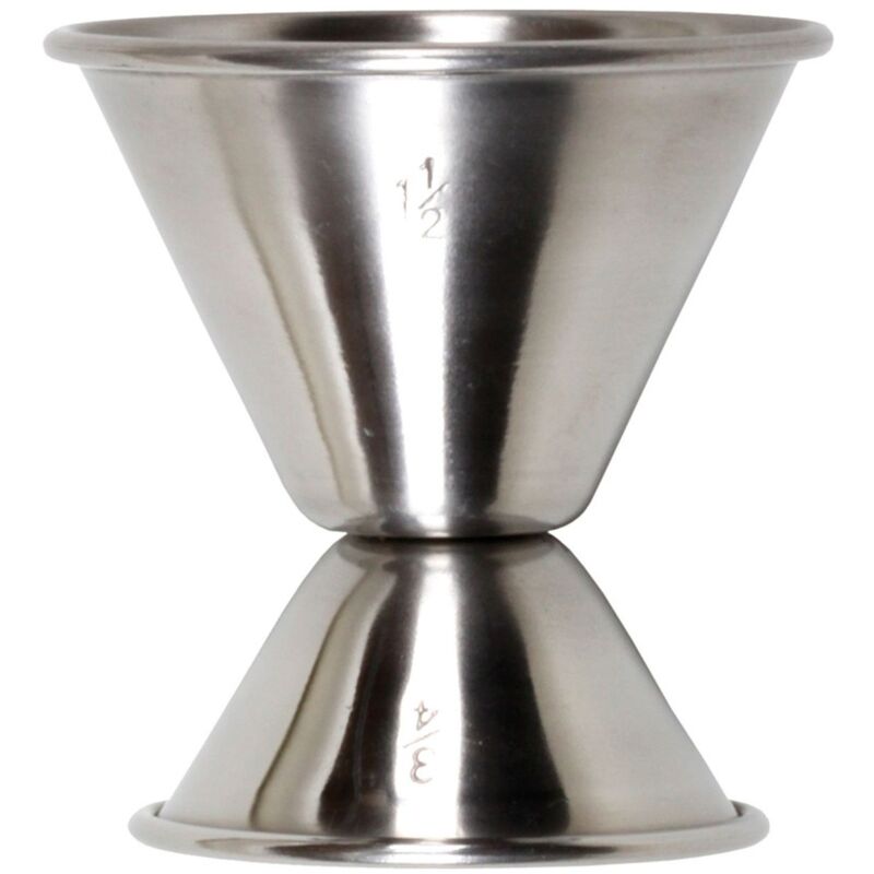 Jigger, Cocktail Messbecher - Edelstahl (20/40 ml), Bar & Gastronomie