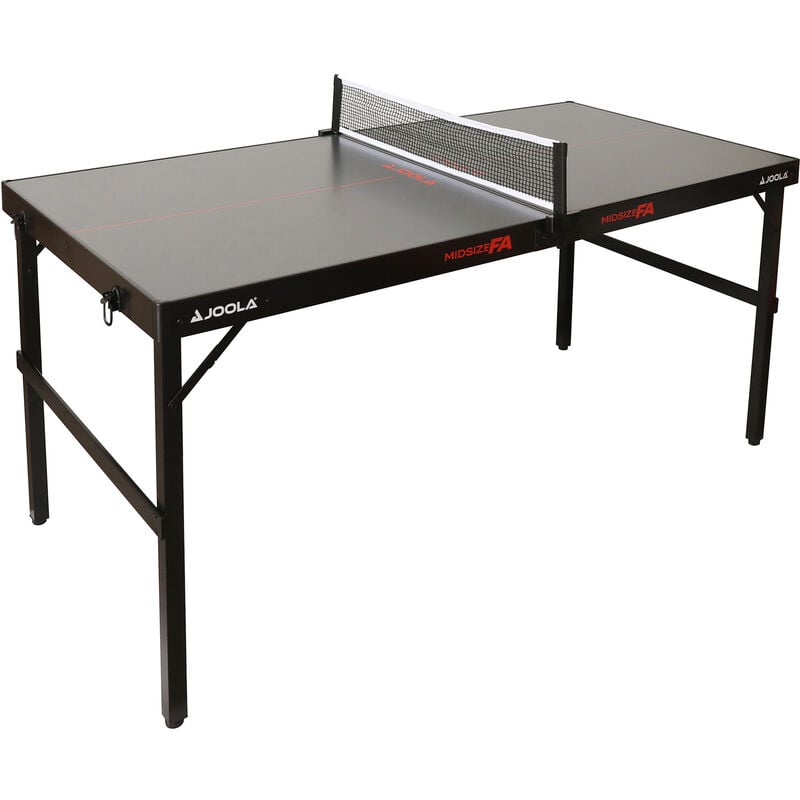 Joola - Indoor-Tischtennisplatte 'Midsize fa' (inkl. Netzgarnitur), dunkelgrau