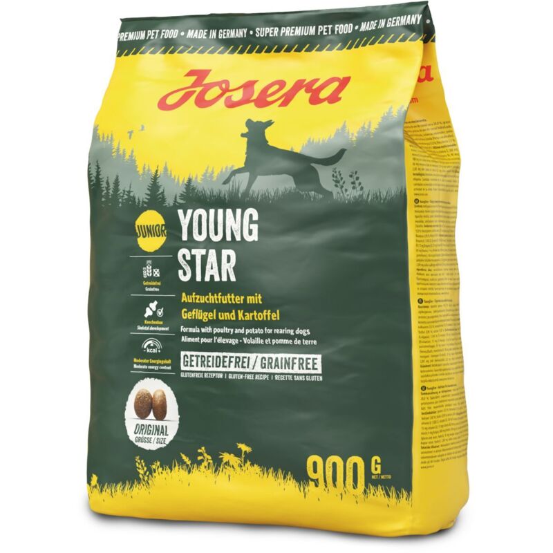Hundefutter Dog Super Premium Young Star 900 g Trockenfutter - Josera