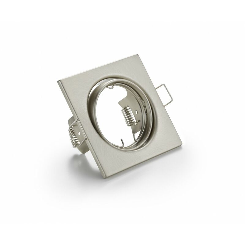 Jura Quadratischer Einbaustrahler 1xGU10 Nickel 8x8 cm Trio Lighting