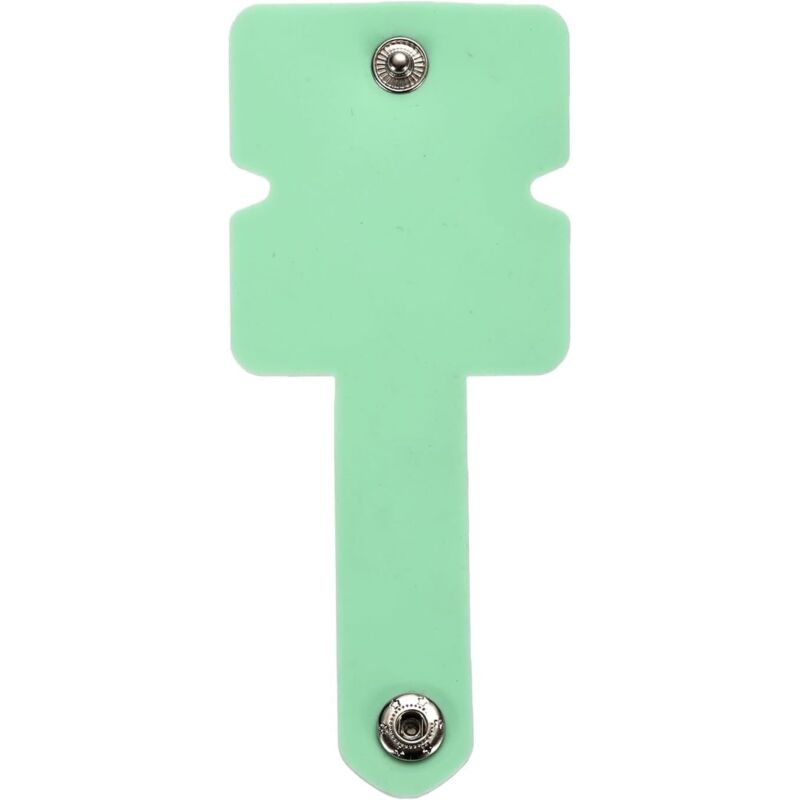 Kabelaufwickler für Kopfhörer, 12 x 5 cm, Kabelorganisator aus Silikon, Halteclip für Kopfhörer, Kabelaufwickler, Kabelschlaufe, hellgrün