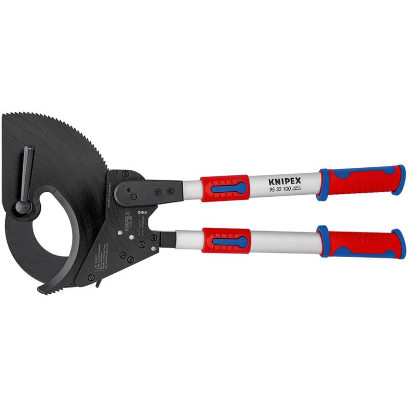 Knipex - Kabelschneider Gesamt-L.680mm 100 (960 mm²)mm brün.Mehrkomp.-Hüllen