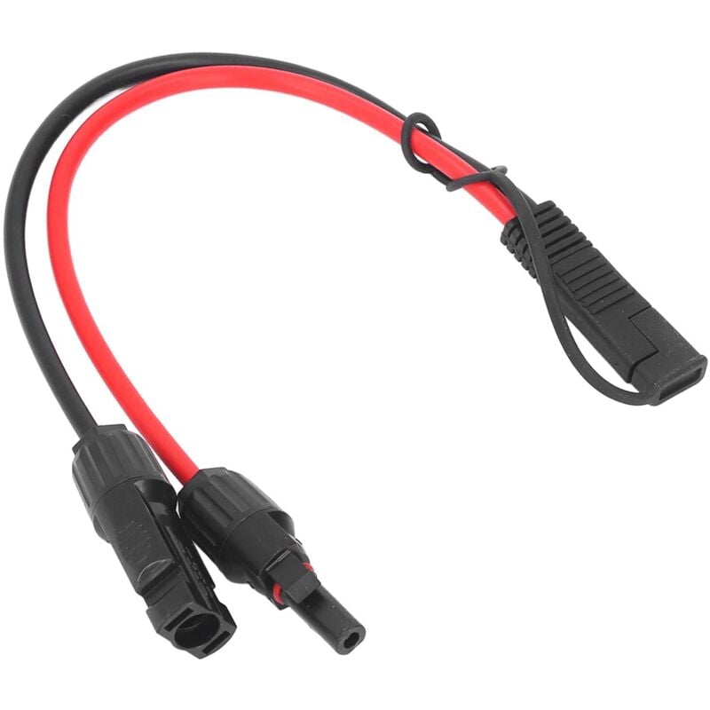 Kabelverbinder für Solarmodule, SAE-Adapterverbinder, 10AWG 0,35 m langes Kupferkabel für Solaranlagen und Solargeräte