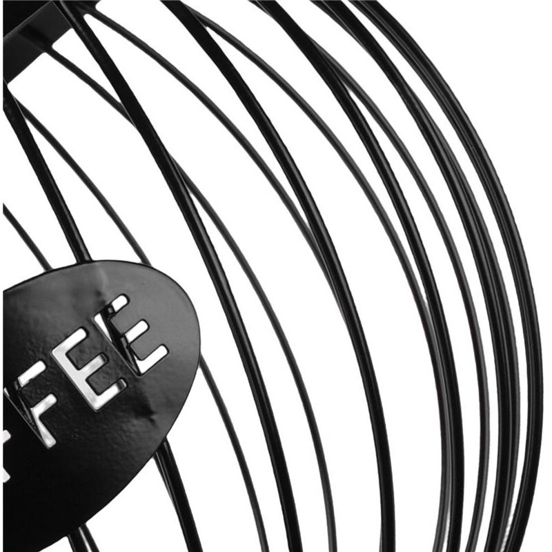 Kaffee Regal Halter, K-Tassen- und Espresso Kaffee Regal Organizer mit Großem Fassungsvermögen, Aufbewahrung Korb für Kaffee Kapseln Aus Metall