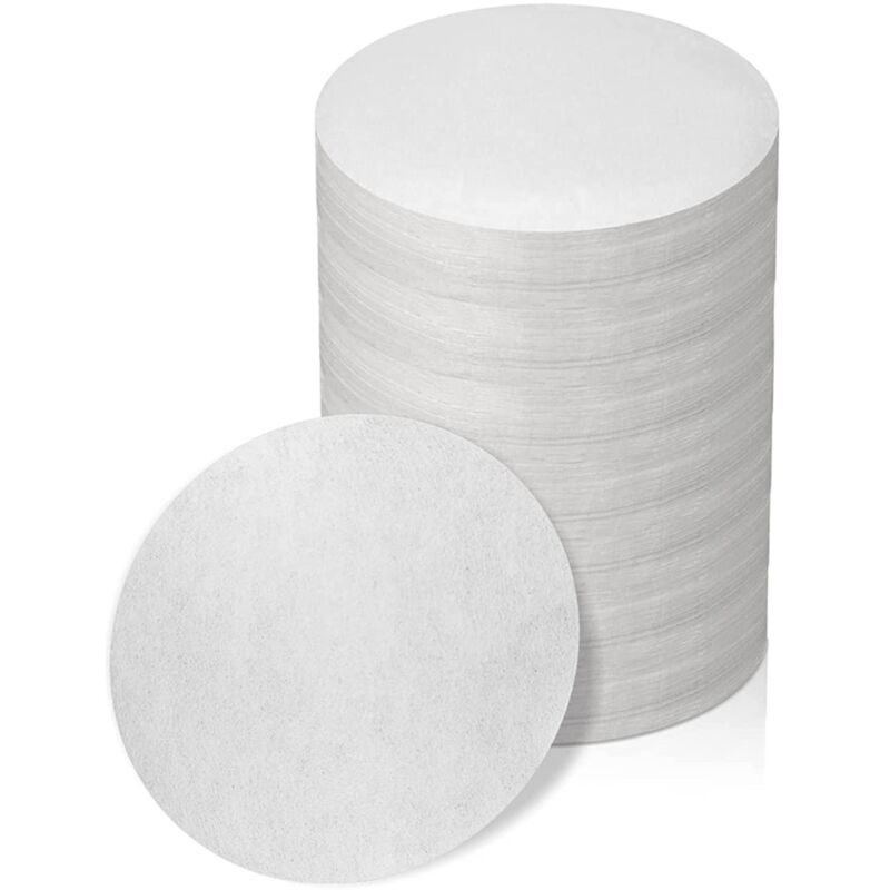 Tlily - Kaffeepapierfilter für Espresso-Kaffeemaschine, 600 StüCk Ungebleichtes Espresso-Filtersieb SiebträGerpapier 51 Mm