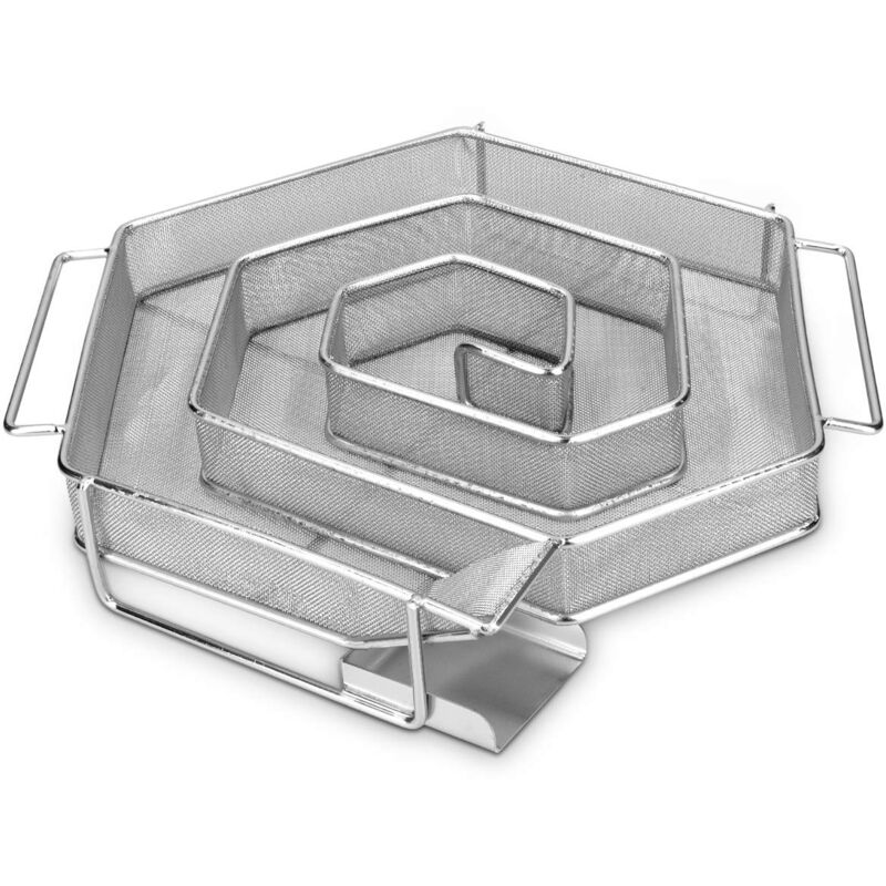 Kaltrauchgenerator – Kaltrauchgenerator 21,5 x 18,5 x 4 cm für Fleisch, Fisch, Lachs, Gemüse, Eier