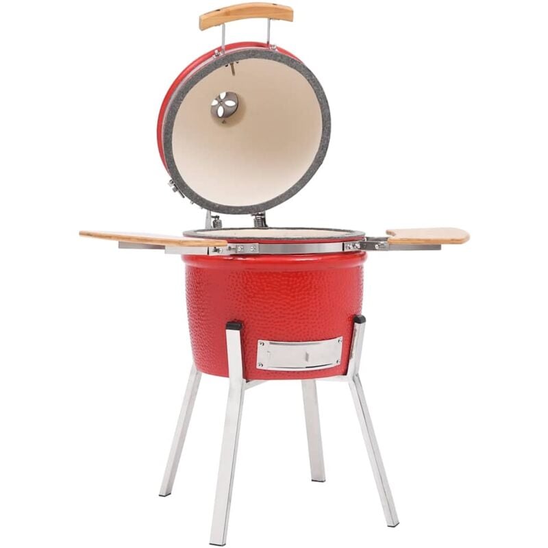 Vidaxl - Kamado-Grill und Smoker Keramik 81 cm