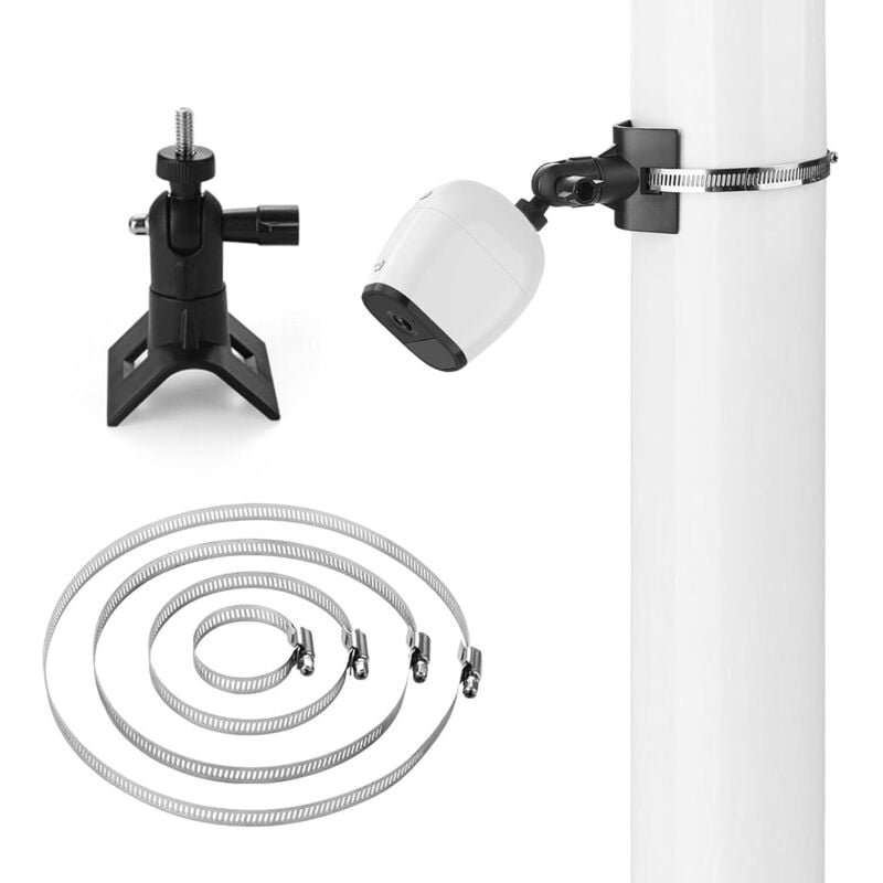 Kamera Halterung Wandhalterung mit 1/4' Schraube 360° Verstellbare für Ring Kamera Outdoor, Eufy eufyCam 3, 3C, 2, 2C, 2C Pro, Wyze Cam Pan, Arlo