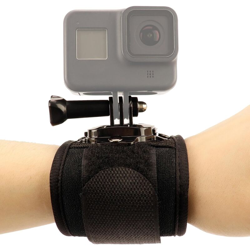 Kamera Handschlauf Handgurt Handgelenk Halterung Armband Handfläche Gurthalterung Fingergriff Handstütze mit Telefonhalter für alle Gopro Hero Serien