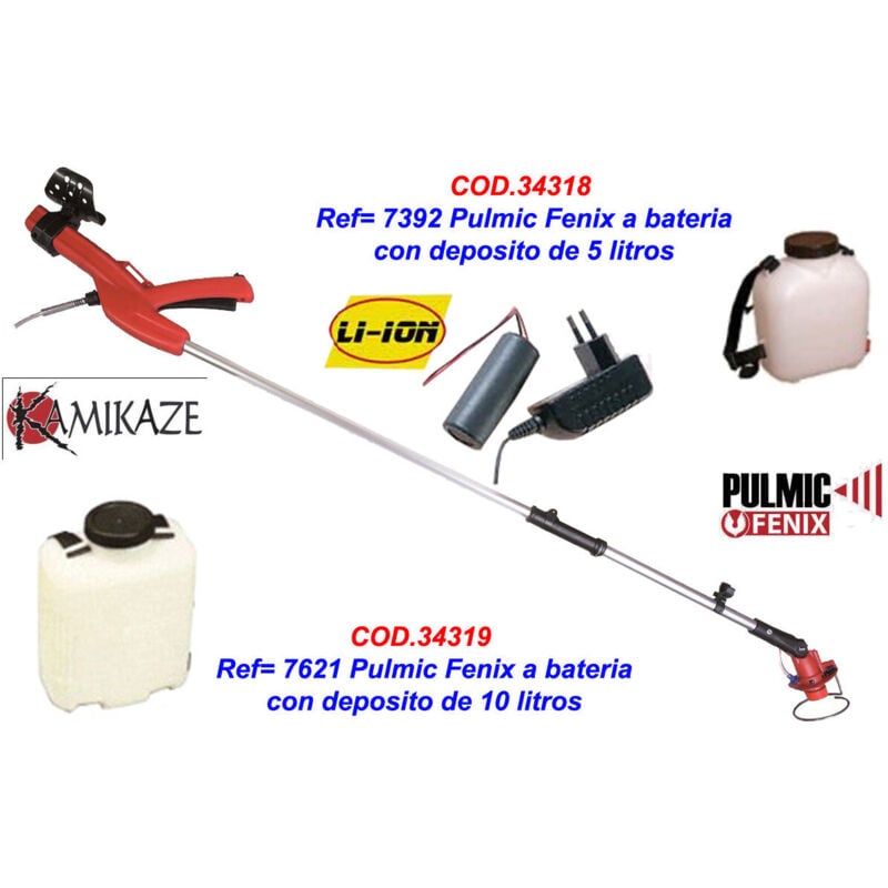 Kamikaze Elektrosprühgerät Batterie Pulmiclanza Fenix Tank 5L 7392