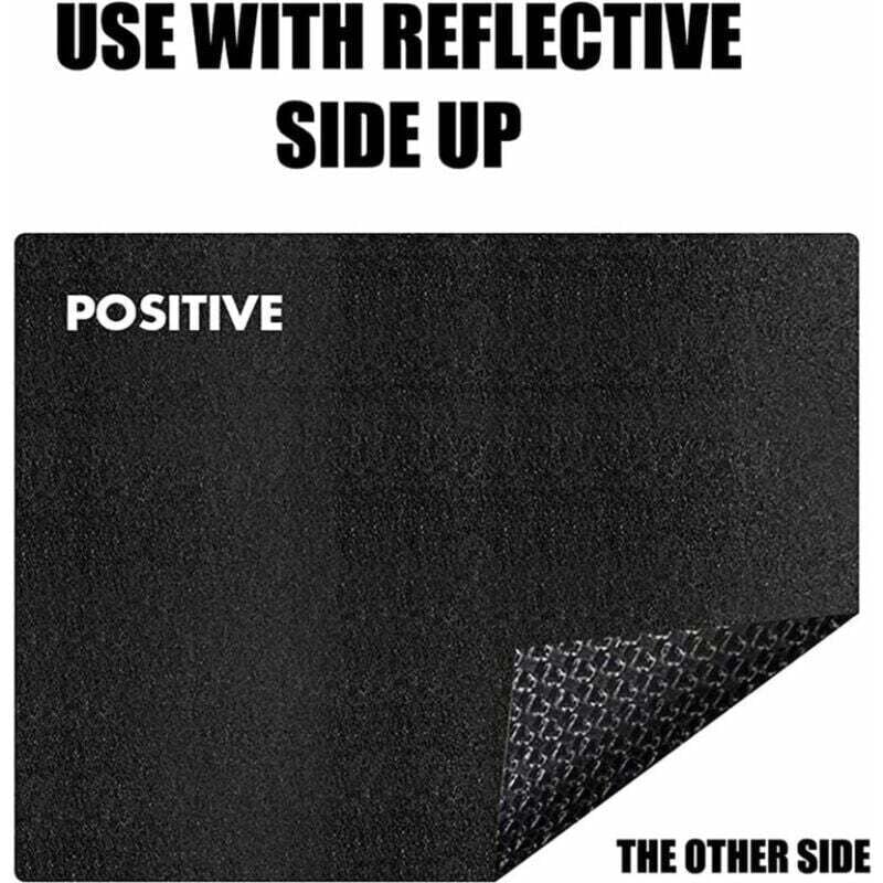 Kaminmatte – Grill-Bodenmatte – Grillmatte – feuerfeste Matte vor dem Kamin – Bodenschutz für Herd, Kamin, Grill und Grill, 100 x 120 cm