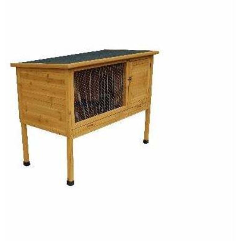 Weitere - Kaninchenstall Bunny 116 x 63 x 92 cm Farbe braun Stall