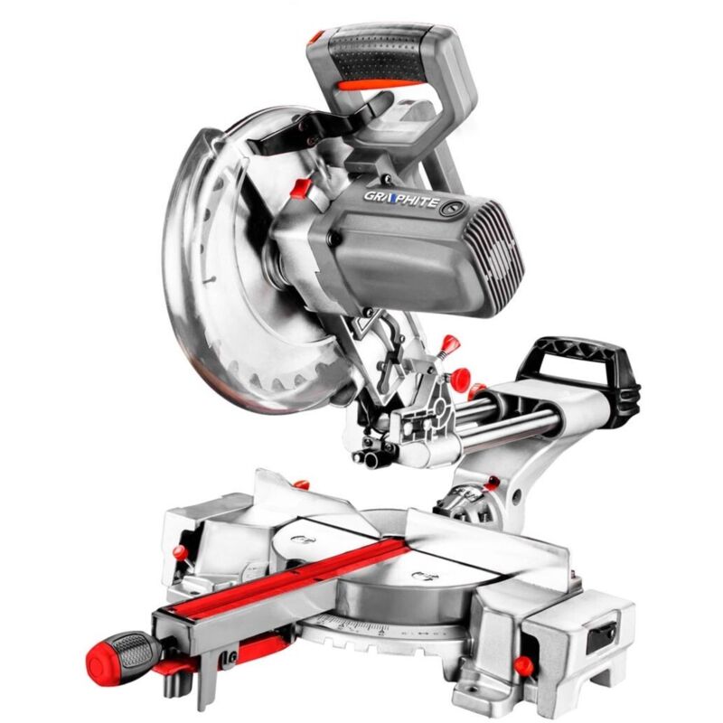 Kapp- und Gehrungssäge mit Laser, 4800 U/min, 60T tct, 254 mm