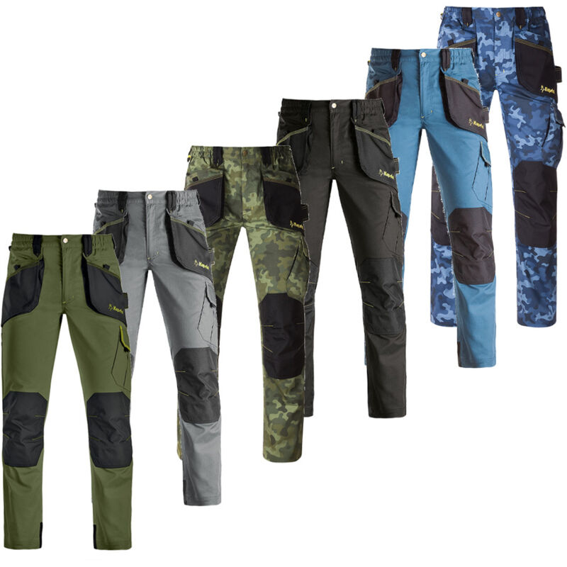 Kapriol Slick Arbeitshose - L - Grau