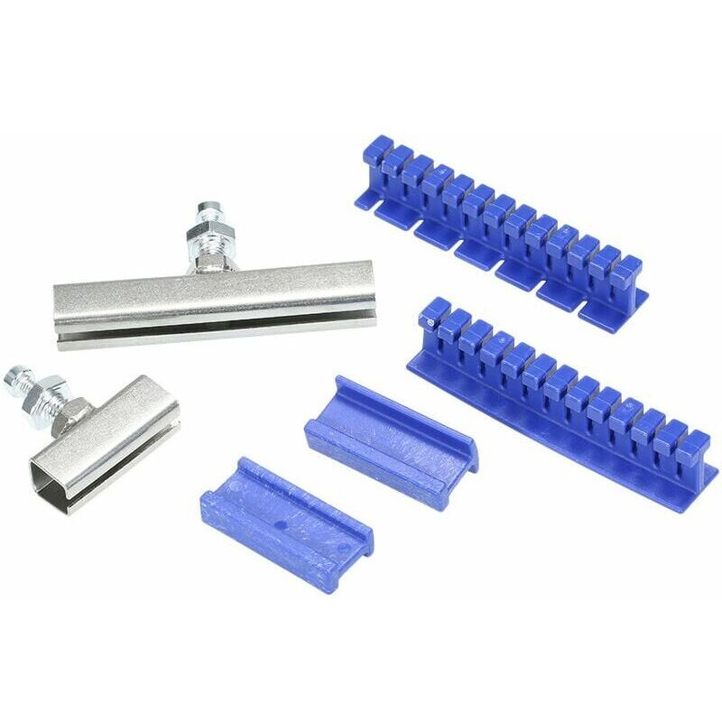 Auto Karosserie Dellen Reparatur Werkzeug Auto Dellen Entfernung Werkzeug Pull Tabs Metall Ziehschnur, Blau und Silber