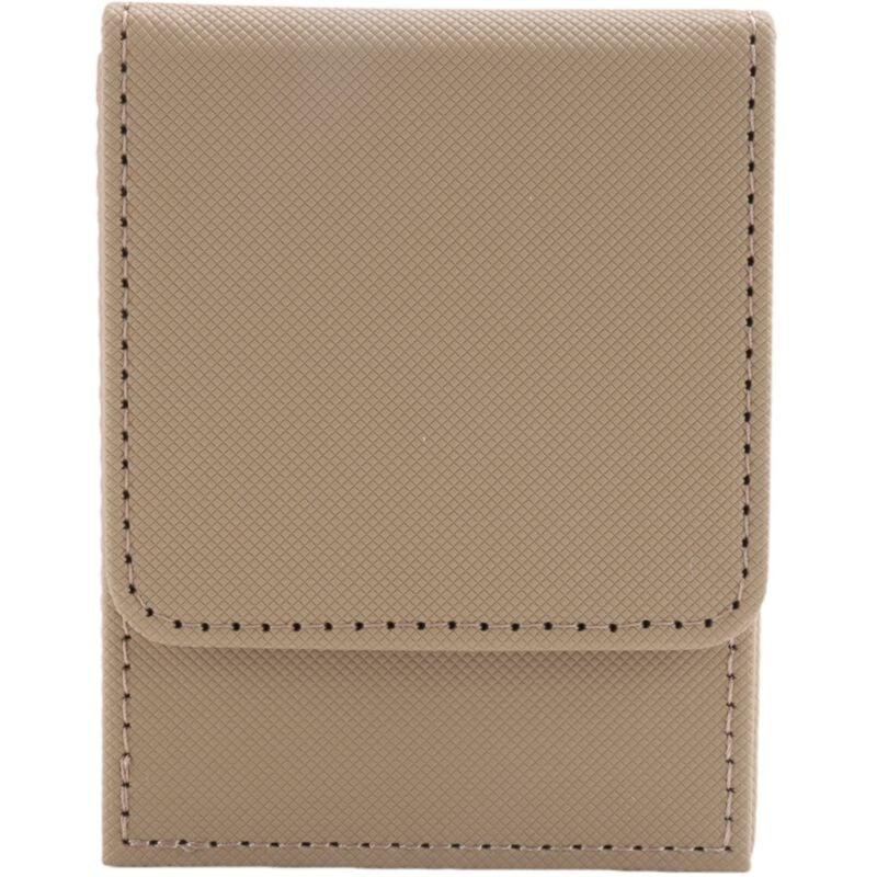 Kartenetui, Deckbox, Kartenspiel mit Hüllen für Yu-Gi-Oh-Ordner: 100+, Sandfarbe