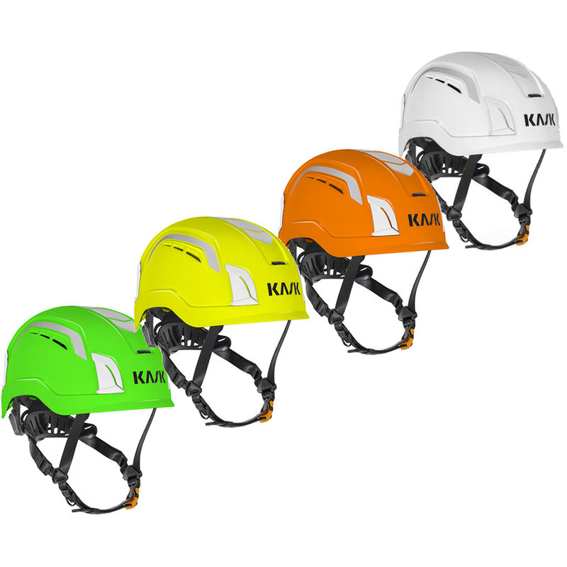 Kask - Zenith x Air hi viz Warnschutz Arbeitshelm - - Weiß