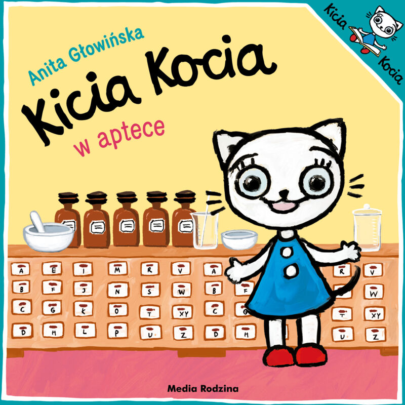 Kätzchen in der Apotheke. Kätzchen