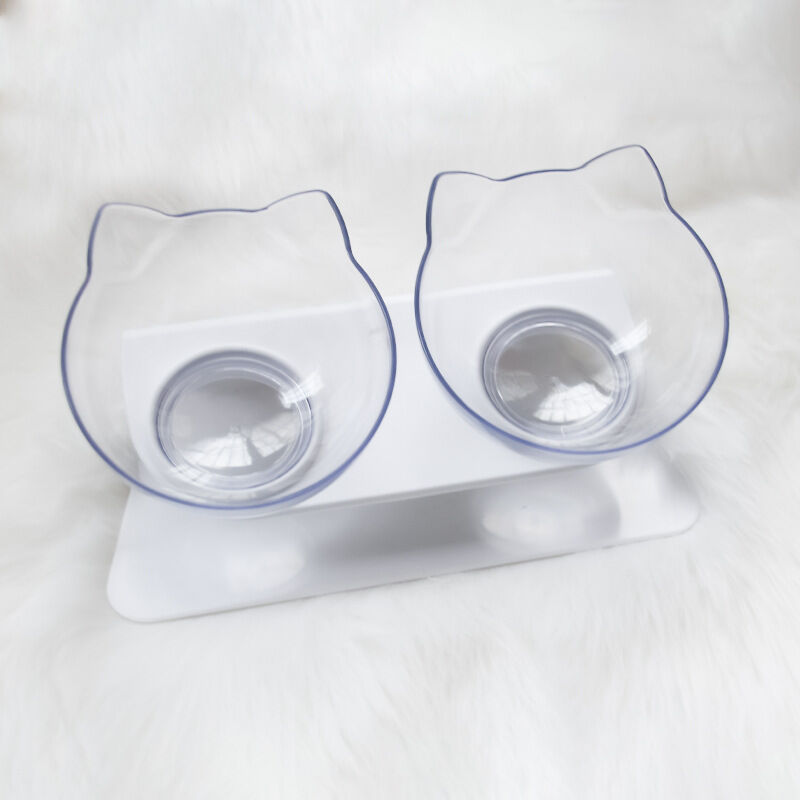 Gotrays - Katzen- und kleine Hundenäpfe mit rutschfestem Boden, Tierbedarf, 15° Neigung