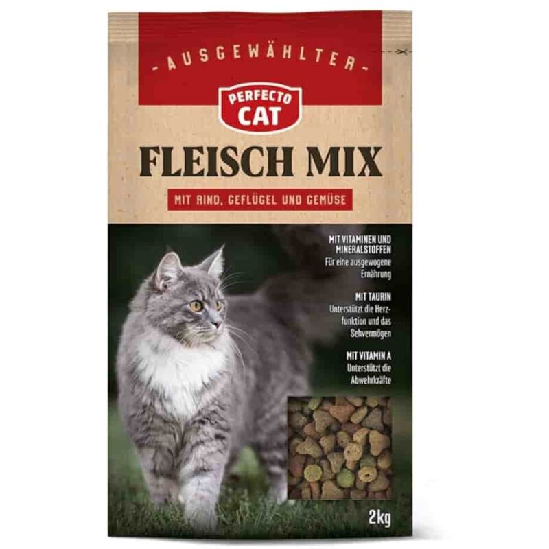 Katzenfutter Perfecto Cat Classic Fleisch-Mix 2kg