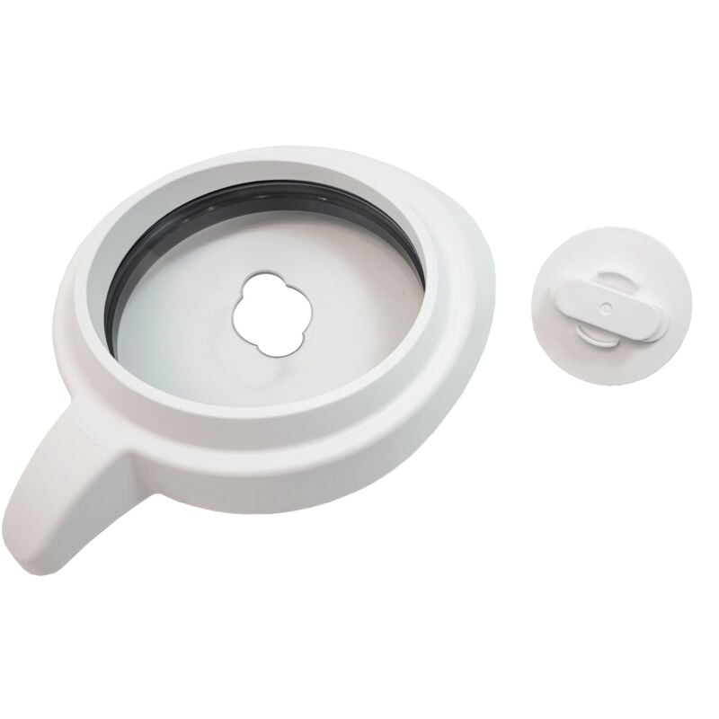 Ersatzteil - Weisser Deckel für Schüssel Küchenmaschine - Moulinex tefal