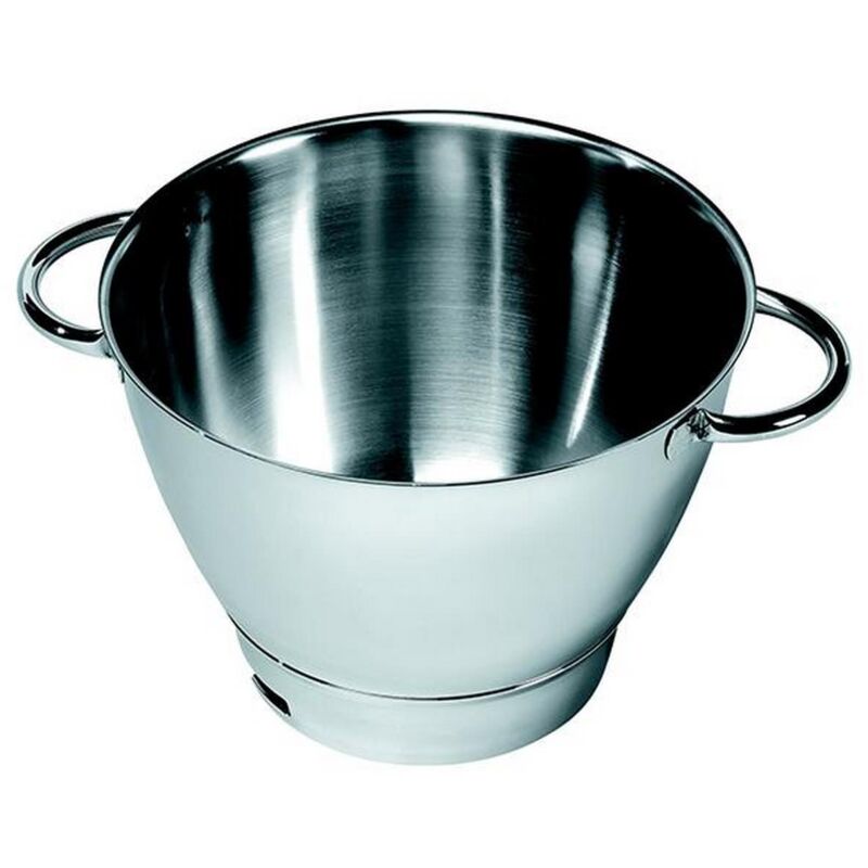 Kenwood - Ersatzteil - Edelstahl-Schüssel mit Griffen für Küchenmaschinen Major und Cooking Chef -