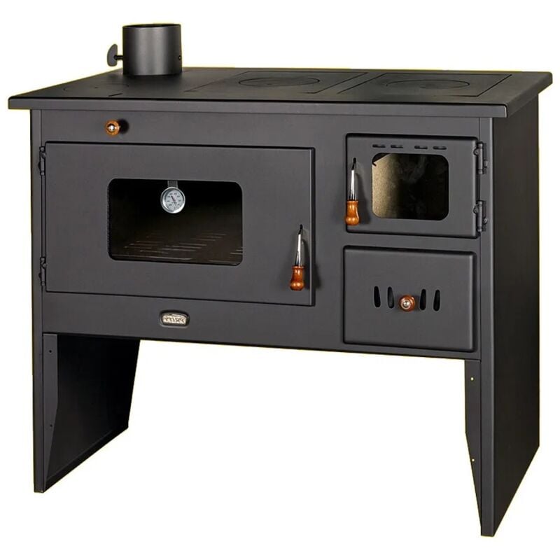 Prity - Küchenofen Holzherd Beine Ofen Vielstoff 2P50 Links 16 kw