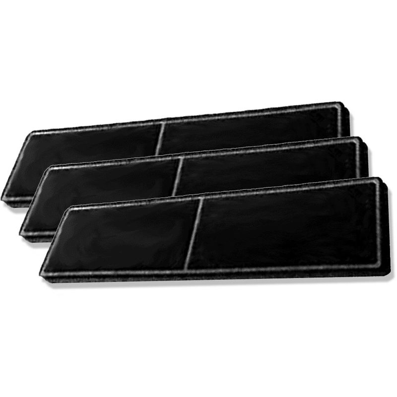 3x Geruchsfilter Ersatz für Miele dkf 18 mit Aktivkohle - Filter passend für Miele Umlufthauben DA2806 DA2808 DA2900 DA2905 DA2906 DUU2900 DUU1000