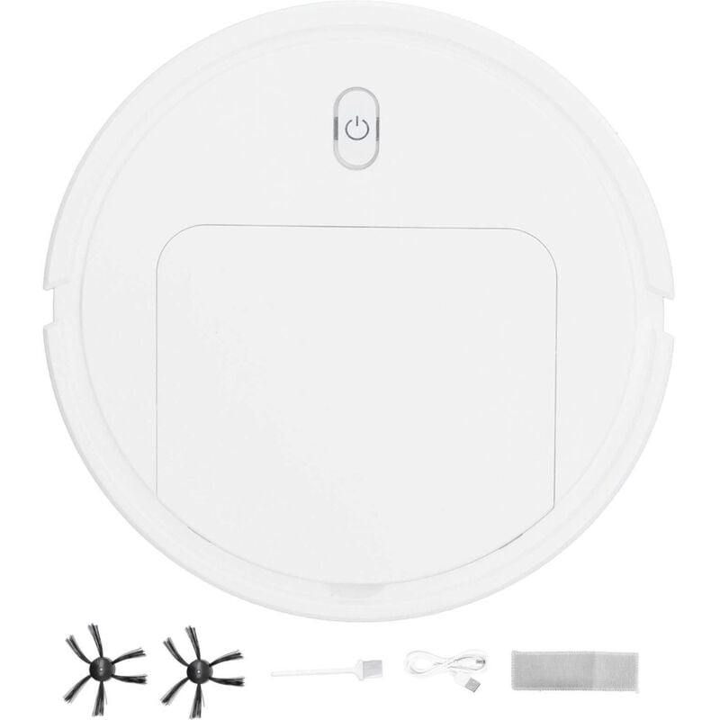 Intelligenter Saugroboter, Reinigungsroboter, Staubsauger, Sprühwischer IS25 – weißer Staubsauger/Wischmopp