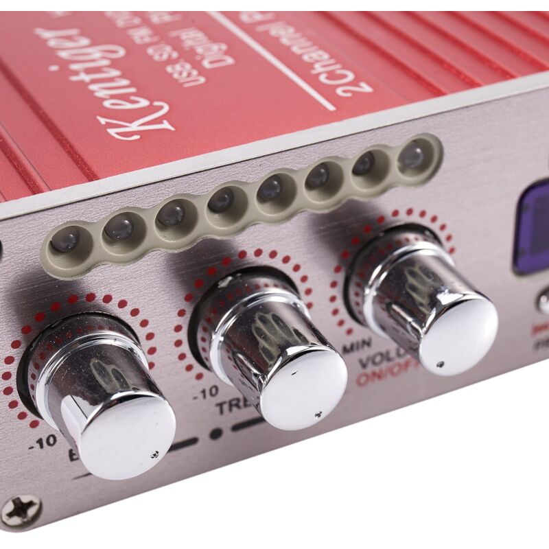 Kentiger Hy-502S 2Ch Hi-Fi Super Bass Ausgangs Leistungs Stereo Verstärker Mit Fernbedienung Usb / Karten Spieler Fm Radio