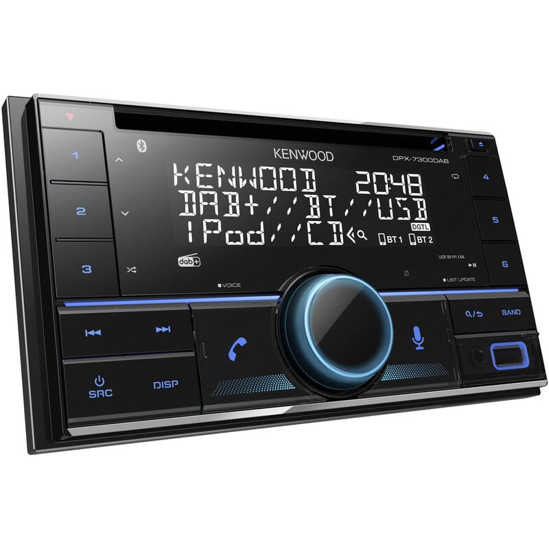 DPX-7300DAB Doppel-DIN Autoradio Anschluss für Lenkradfernbedienung, dab+ Tuner - Kenwood