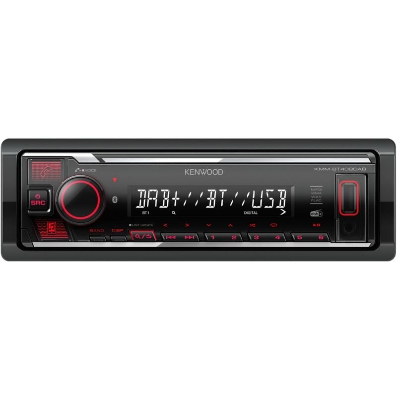 Kenwood KMMBT408DAB Autoradio mit DAB