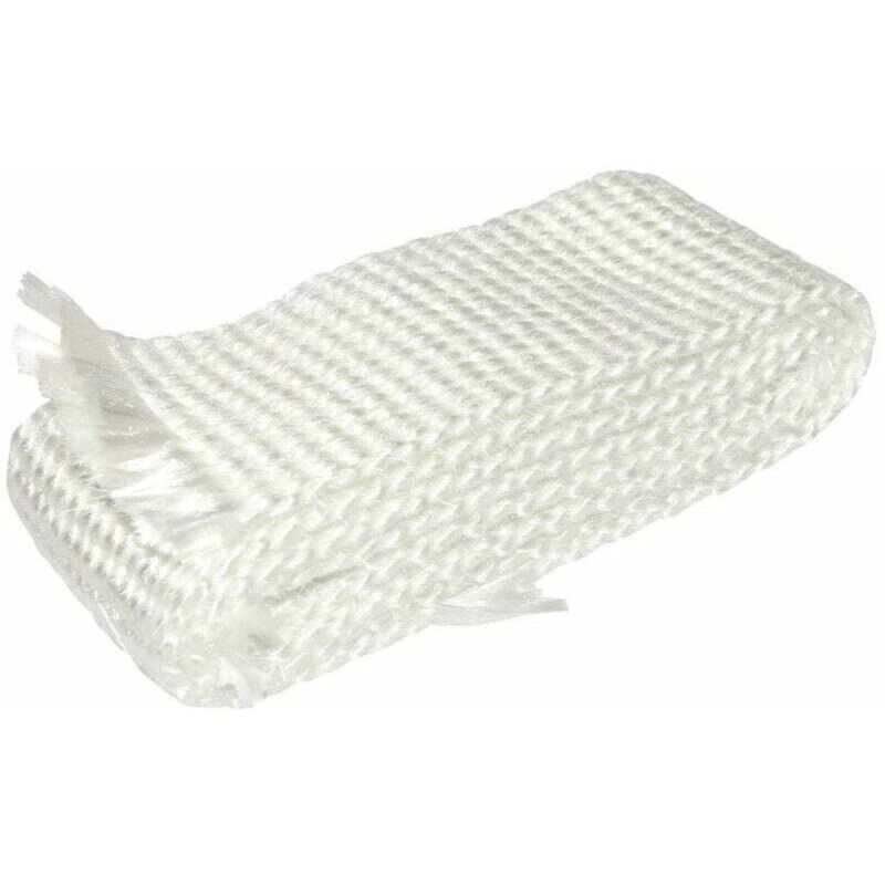 Keramik-Glasfaserband 50 x 3 mm, Hochtemperatur-Auspuff, Moped, Motorrad, Traktor, Auto, Länge 1 m
