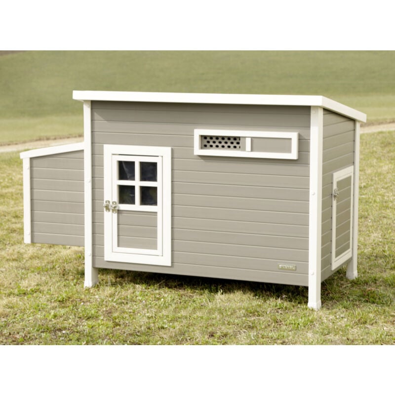 Kerbl - eco Kunststoffstall Barney Hasenstall Maße 137x73x83 cm