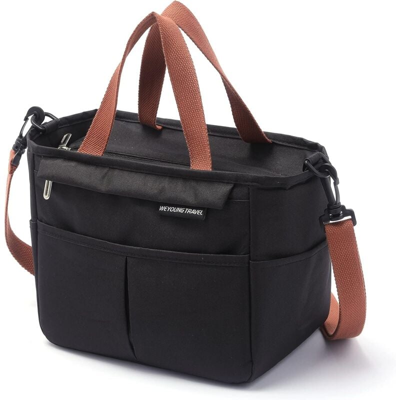 Lunchkorb, isolierte Lunchtasche, Mini-isolierte und wasserdichte Lunchtasche, tragbare isolierte Essenstasche, Lunchtasche für Picknick/Schule/Büro,