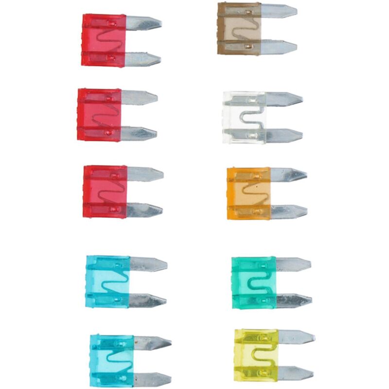 Dunlop - Auto-Sicherungen 10 Stk. Schutz der elektrischen Anlage Ihres Fahrzeugs