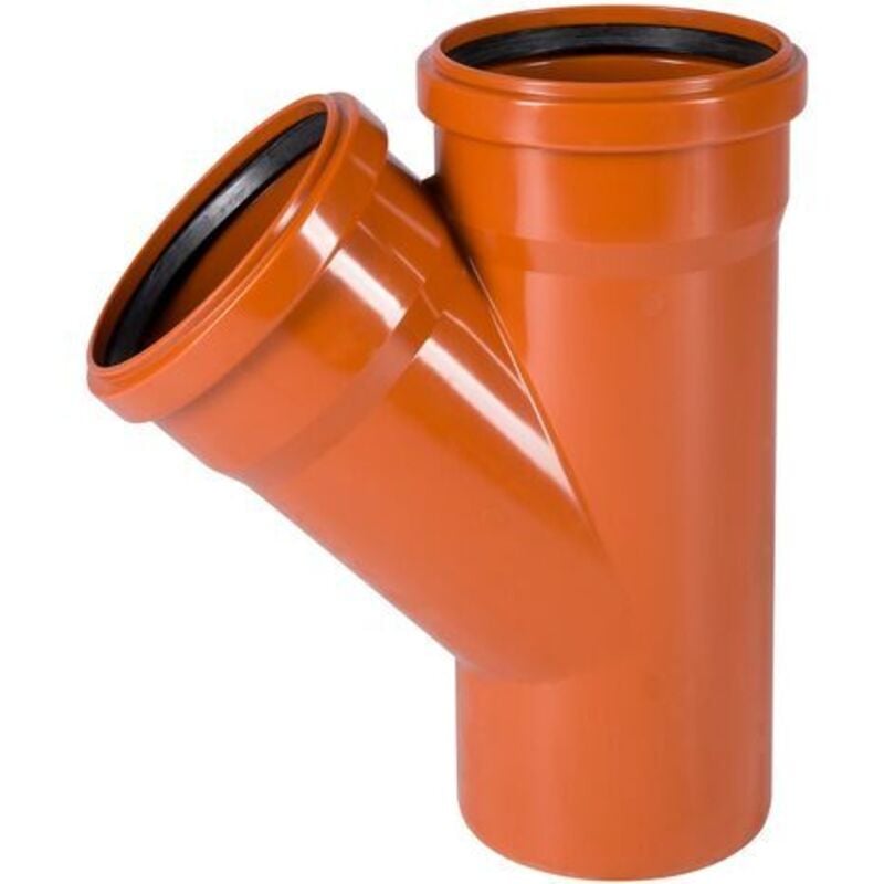 Stabilo-sanitaer - kg Abzweig DN250/110/45° kgea Einfachabzweig Kanalrohr Abwasserrohr