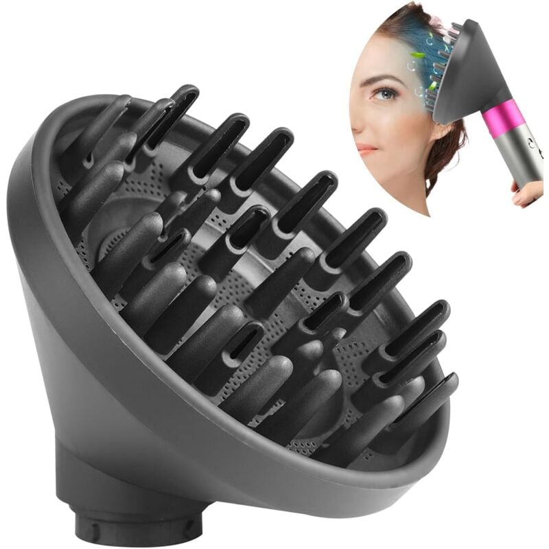 KiimSin Diffusor für Dyson Airwrap Styler HS01 HS05, verwandelt Ihren Airwrap Styler in einen Haartrockner