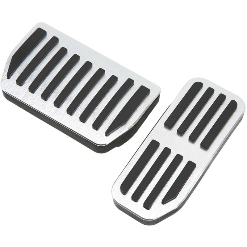 Zoternen - kimiss No Drill Pedal Anti-Rutsch-Aluminiumlegierung Gas- und Bremspedalabdeckung No Drilling Foot Gas Brake Pedal Pad Cover Brems- und