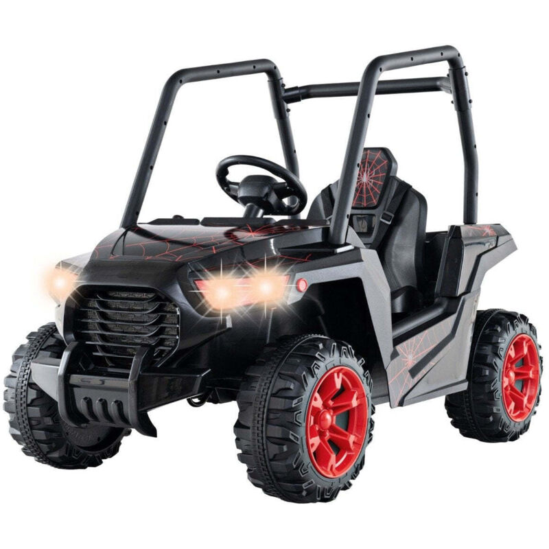 Kinder elektroauto mit 24g fernsteuerung 24v elektrofahrzeuge utv fur kinder ab 3 jahre schwarz