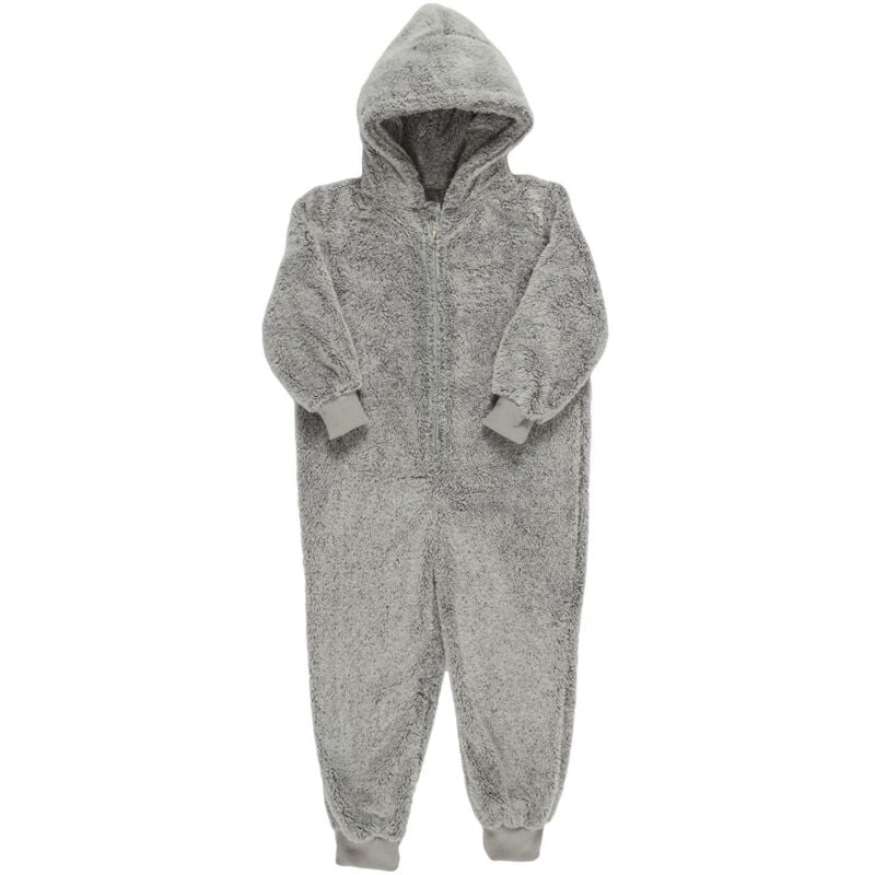 Kinder-Onesie-Overall 4-6 Jahre Grau