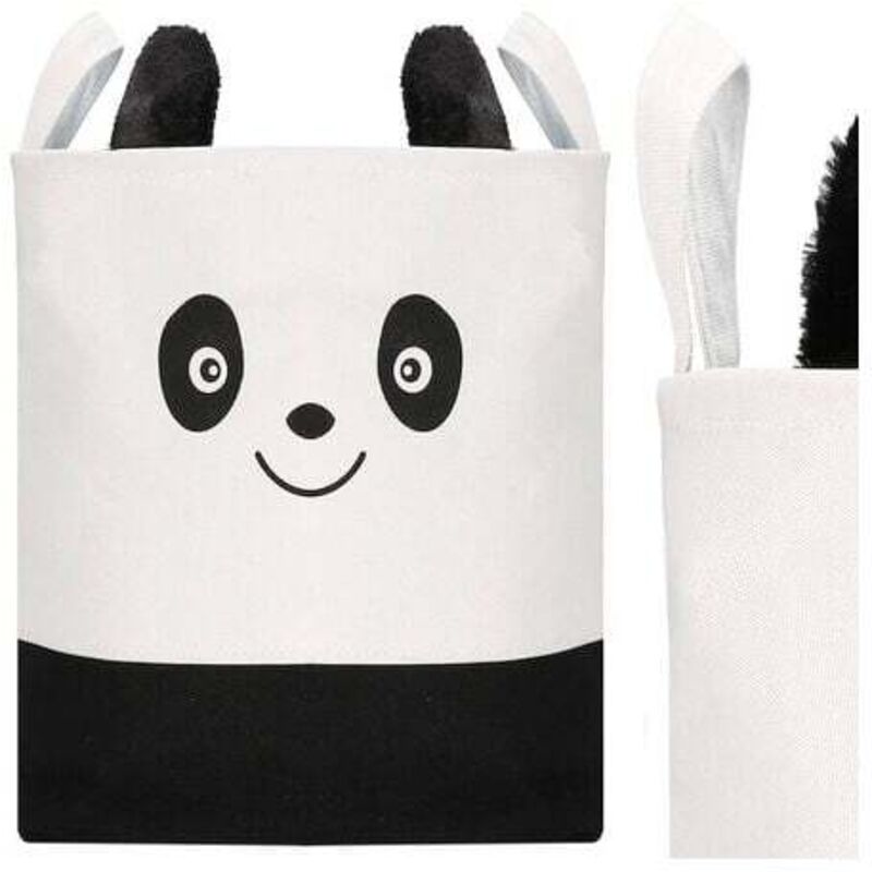 Kinder Spielzeugtasche Aufbewahrungsbeutel Aufräumsack mit Matte 43 Liter Bär Spielzeugsack