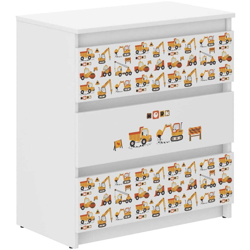 Kinderkommode R-3 BAUSTELLE