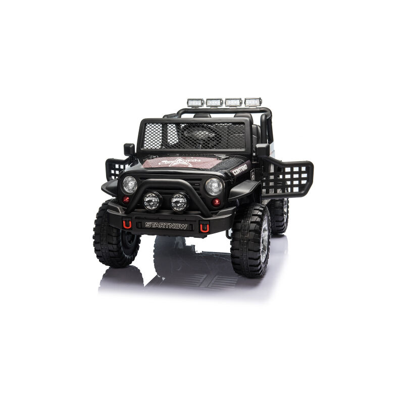 Kinderspielzeug, Kinderautos, Elektrofahrzeuge, 2-Sitzer Elektroauto mit 12V Batterie, 2x45W Motor, 2.4G Fernbedienung, 3 Geschwindigkeiten,