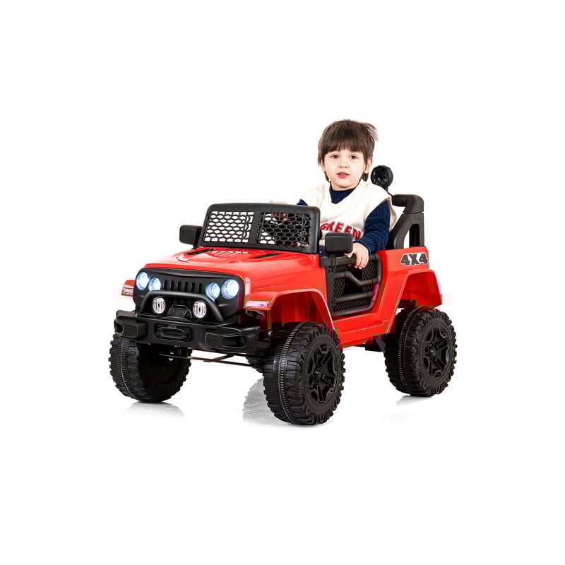 Kinderspielzeug, Kinderautos, Elektrofahrzeuge, Kinder Elektroauto, 2 Sitze für Kinder mit 2,4G-Fernbedienung, 2 Gangs-Weicher Start-Elektroauto with