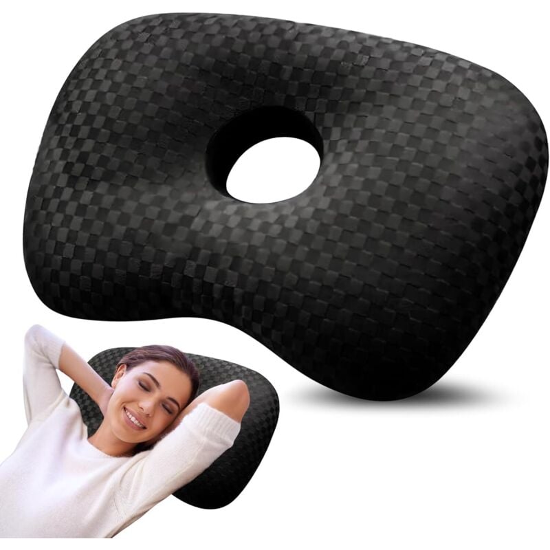 Kissen für Piercings mit Loch, Kissen für Ohrpiercings, Kissen zum Schlafen auf der Seite und zur Linderung von Ohrenschmerzen